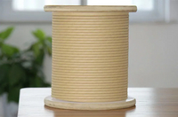 Transformadores de aceite de superficie lisa Cable plano recubierto de papel de cobre
