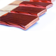Acetal de polivinilo esmaltado con aislamiento de papel conductor transpuesto continuamente 