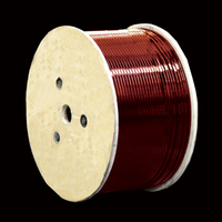 Alambre plano de cobre (aluminio) esmaltado de bobinado vertical de poliamida-imida 220